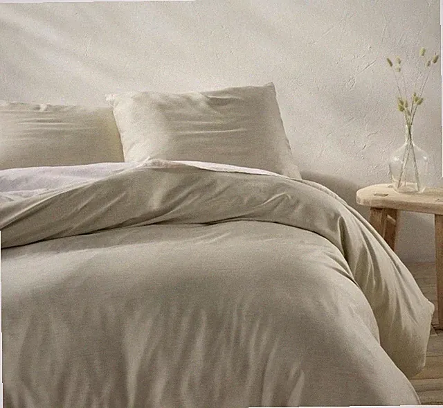Casaluna Olive, Green Blissful 400 Thread Bamboo Rayon King 3 Piece Duvet Cover