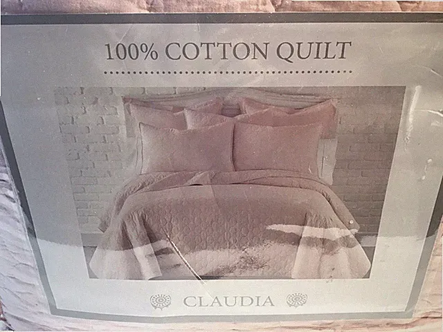 Claudia Full Quilt Bedspread New