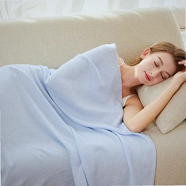 Cooling Blanket King Size, 100% Rayon Derived from Bamboo, Cool Summer Blanket f