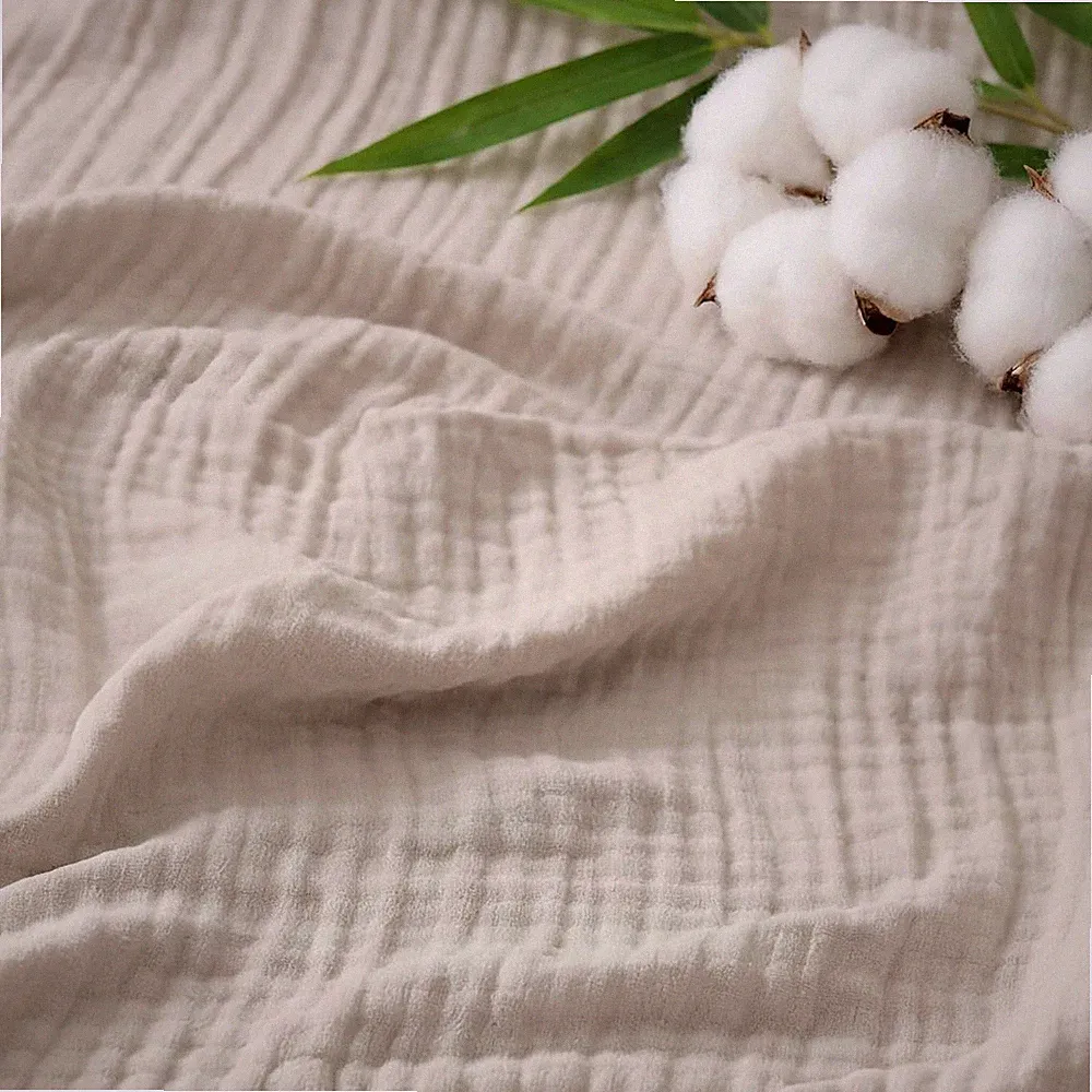 Cooling Muslin Throw Blankets for Adults - 55% Rayon Derived from Bamboo