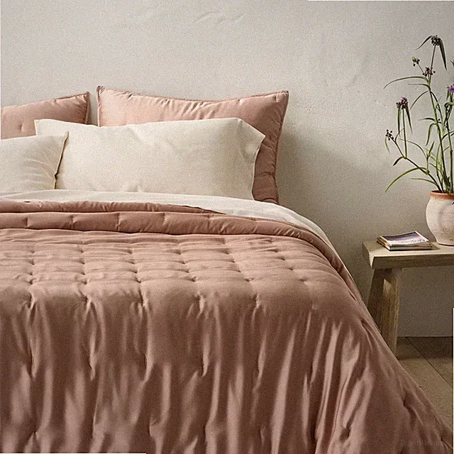 Full/Queen Rayon from Bamboo Quilt Light Adobe Clay - Casaluna