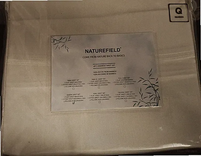 Naturefield Bamboo Queen Sheet