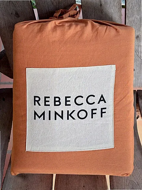 New!! REBECCA MINKOFF Rayon / Linen Blend KING Size Sheet Set COLOR: CLAY