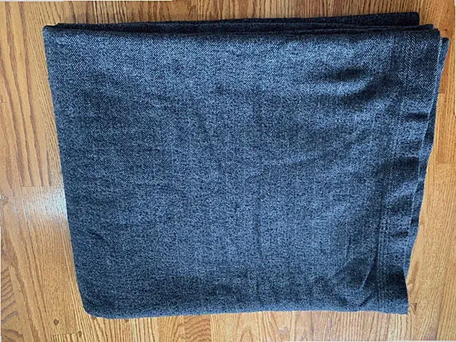 Peacock Alley Queen Coverlet Blanket 100”x84” Cotton Blend Heavy