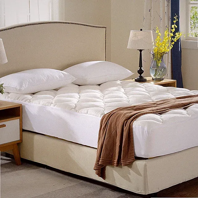 Plush Bamboo Mattress Topper - Assorted Sizes - By Cheer Collection