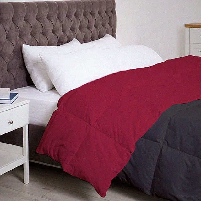 Sacred Thread All Season Reversible Bamboo Comforter - Soft, Lightweight, Cool
